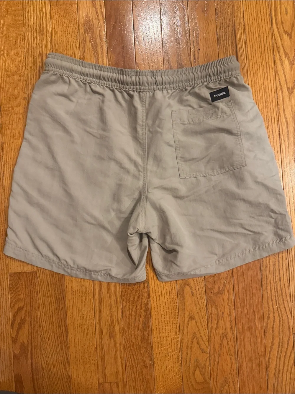 Men's Shirts in Tan with Drawstring Waist